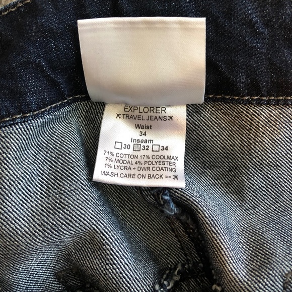 SOLD! Clothing Arts explorer travel jeans - Picture 2 of 6